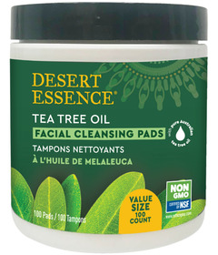 Desert Essence Cleansing Pads With Tea Tree Oil