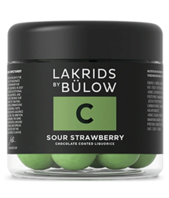 Lakrids C Chocolate Coated Liquoric Sour Strawberry