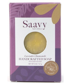 Saavy Naturals Bar Soap Lavender Chamomile