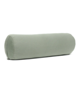 b, demi-lune Traversin cylindrique en coton essentiel vert mousse