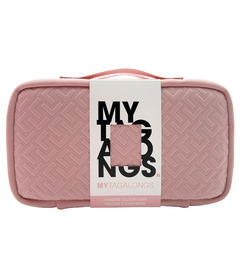 MYTAGALONGS Framework Rectangle Hanging Toiletry Blush