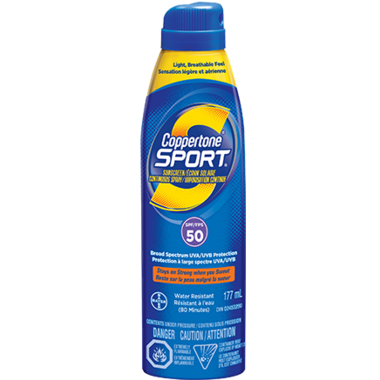Coppertone Sport Continuous Spray Sunscreen SPF 50 Coppertone Sport Continuous Spray Sunscreen SPF 50