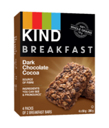 KIND Breakfast Bars Dark Chocolate Cocoa