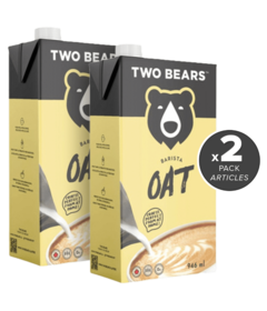 Two Bears Unsweetened Oat Milk Barista Friendly Bundle
