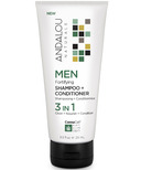 ANDALOU naturals MEN 3-in-1 Shampooing fortifiant & Après-shampooing