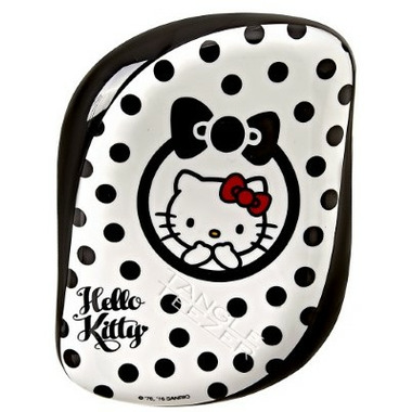 Tangle Teezer Compact Styler Detangling Hairbrush Hello Kitty Black & White Tangle Teezer Compact Styler Detangling Hairbrush Hello Kitty Black & White