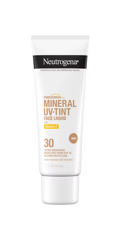 Buy Neutrogena Purescreen+ Mineral UV Tint Face Liquid Sunscreen SPF 30 ...