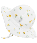 Jan & Jul Cotton Floppy Hat Yellow Flower