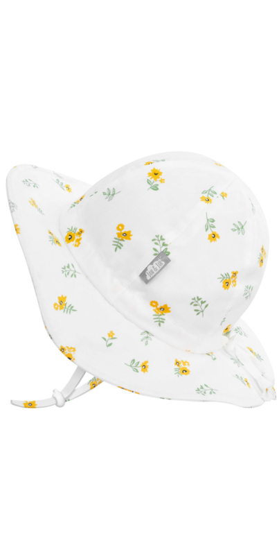 Jan & Jul Kids' Sun-Hats for Girls with UV Protection, Adjustable for Growth (xl: 5-12 Years, Wildflower), Girl's