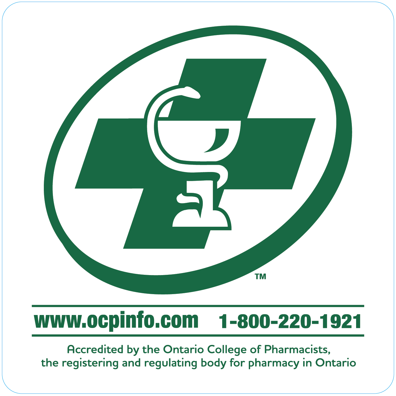 Accredited by the Ontario College of Pharmacists, www.ocpinfo.com