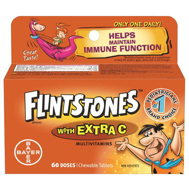 Flintstones Extra Vitamin C Multivitamin Flintstones Extra Vitamin C Multivitamin