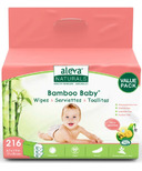 Aleva Naturals Bamboo Baby Wipes Ultra Sensitive Value Pack