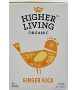 Higher Living Organic Tea Ginger Kick 