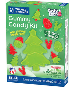 Thames & Kosmos Gummy Candy Kit Trees, Santas & Reindeer