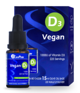 CanPrev D3 Drops 1000 IU Vegan