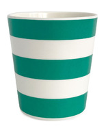 Xenia Taler Green Stripes Bamboo Cup Set