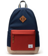 Herschel Supply Heritage Backpack Black Iris/Red Ochre/Twill