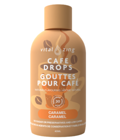 Vital Zing Cafe Drops Caramel 