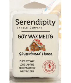 image of Serendipity Candles Wax Melts Gingerbread House with sku:312080