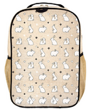 SoYoung Raw Linen Bunny Tile Grade School Backpack