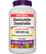 Webber Naturals Complexe Glucosamine Chondroïtine 500/400 mg