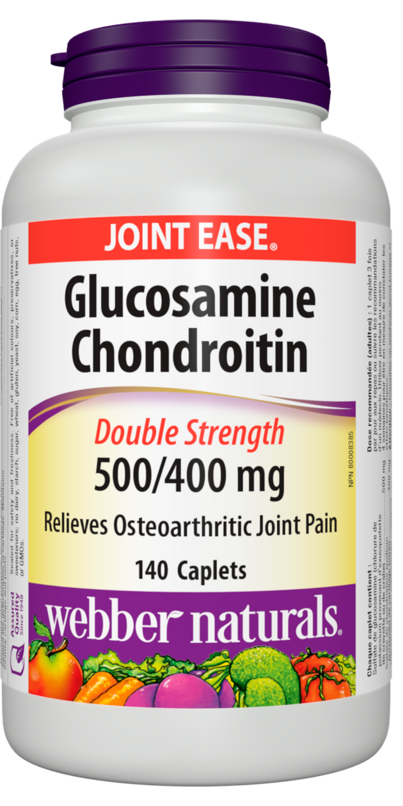 Buy Webber Naturals Glucosamine Chondroitin Double Strength 500/400mg ...