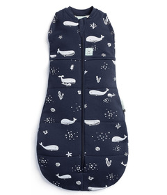 ergoPouch Cocoon Swaddle Sack Whales 1.0 TOG