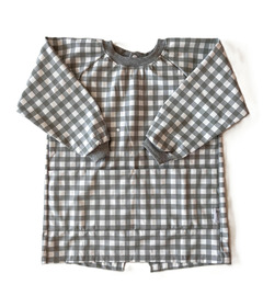 Micasso & Co Kids Waterproof Artist's Apron Vichy Sage