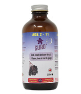 Suro Elderberry Syrup Nighttime for Kids Ages 2-11