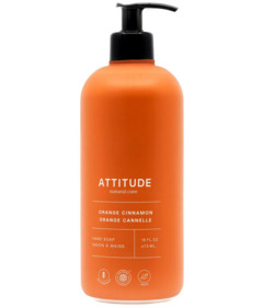 image of ATTITUDE Orange Cinnamon Hand Soap with sku:221003