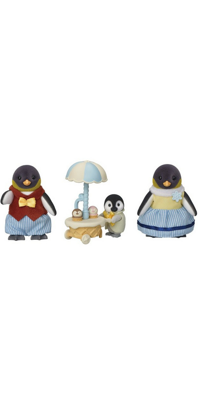 Calico Critters Penguin Babies Ride 'n Play