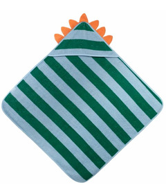 QUUT Cotton Hooded Towel Lagoon Dino