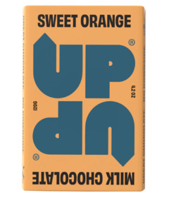 image of UP UP Milk Chocolate Bar Sweet Orange with sku:336609