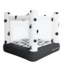 Cherrypick Magic Bounce House Monochrome Smiley