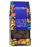 Cocoba Cocoa Dusted Salted Toffee Truffles