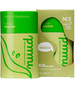 Nuud Microsilver Deodorant Stick Lime & Bergamot