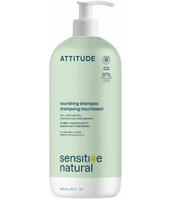 ATTITUDE Sensitive Skin Shampoo Nourishing Fresh Apple