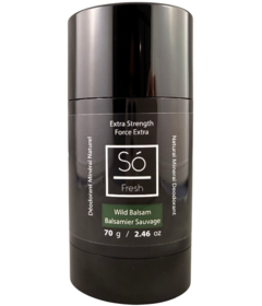 So Luxury Fresh Natural Mineral Deodorant Extra Strength Wild Balsam