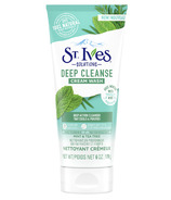 St. Ives Solutions Deep Cleanse Cream Facial Wash Menthe & Tea Tree