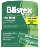 Blistex Baume à lèvres médicamenteux à la menthe FPS 15 - paquet double