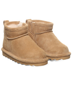 Bearpaw Toddler Shorty Ankle Boots Iced Coffee