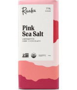 Raaka chocolat au sel de mer rose