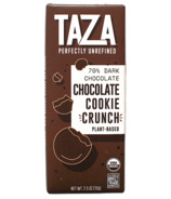 image of Taza Chocolate 70% Dark Chocolate Cookie Crunch with sku:293219