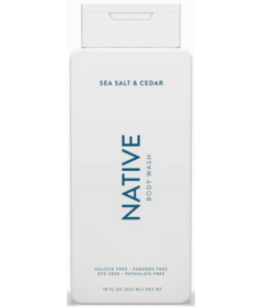 Native Natural Body Wash Sea Salt & Cedar
