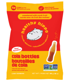 Healthy Hippo Cola Bottles