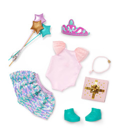 Our Generation Outfit Sequin Surprise Leotard and Skirt