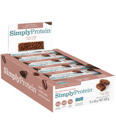 Simply Protein Bar Cocoa Coffee Case