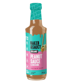 Naked & Saucy Organic Peanut Sauce & Dressing