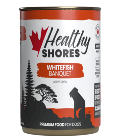 Healthy Shores Dog Food Whitefish Banquet