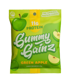 Gummy Gainz Prosweets Protein Snack Green Apple